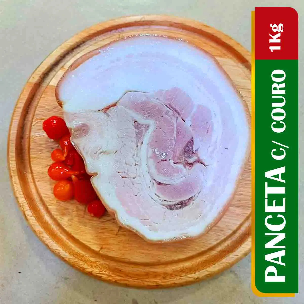 Panceta Defumada com Couro 1K - Empório Ditalia